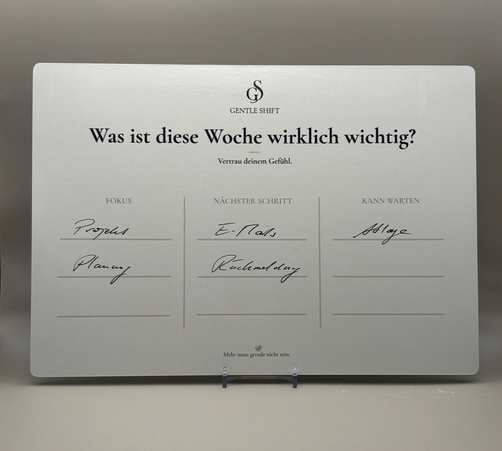 Weekly Board deutsch